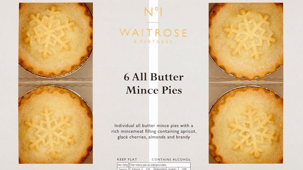 Mince pie taste test Waitrose mince pies